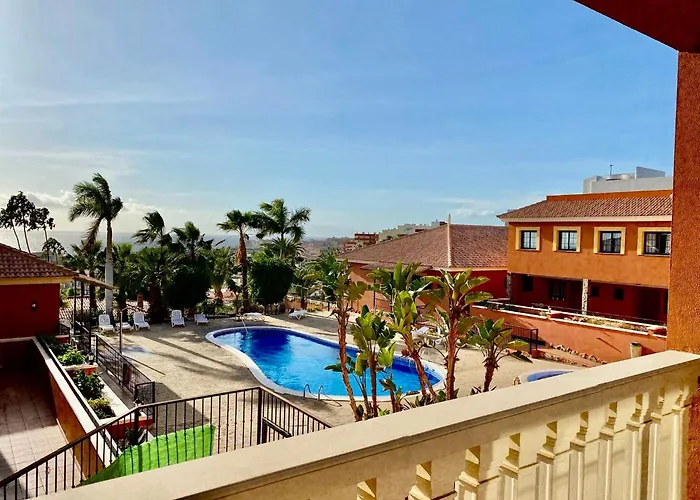 Wonderful With Ocean View! Madronal. Tenerife South! 阿德耶