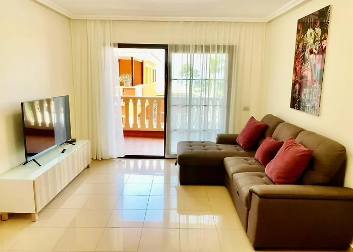 Wonderful With Ocean View! Madronal. Tenerife South! 公寓 阿德耶