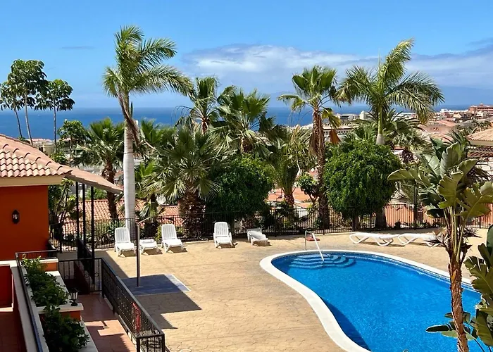 公寓 Wonderful With Ocean View! Madronal. Tenerife South! 阿德耶